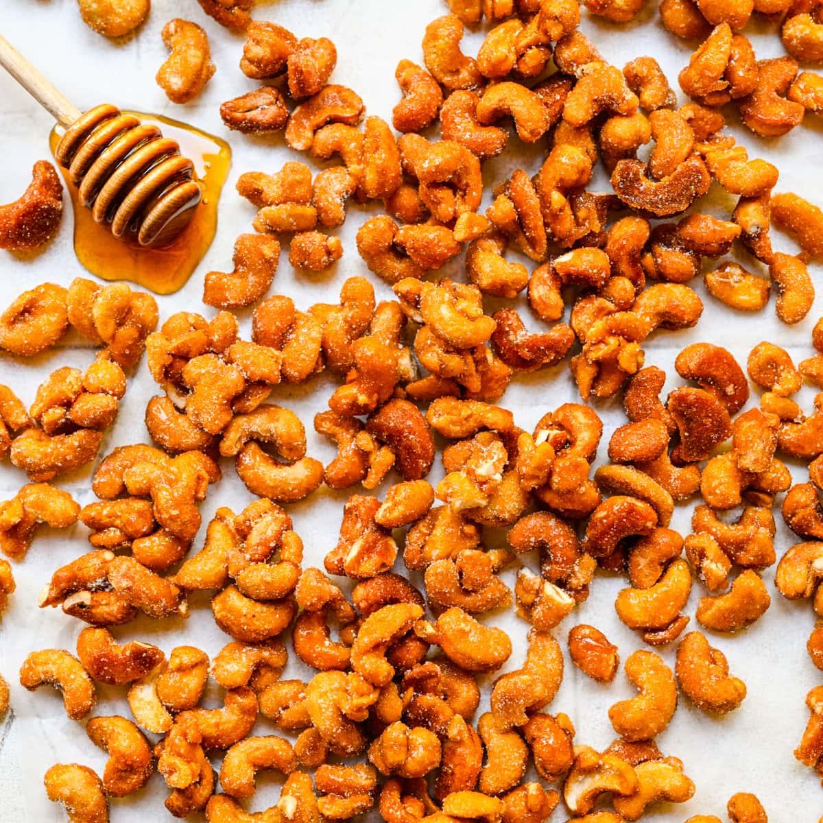 Honey Coated Cashews - product media